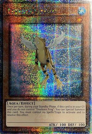 Treeborn Frog (Quarter Century Secret Rare) [RA03-EN161] Quarter Century Secret Rare - Yu-Gi-Oh! - Card Brawlers | Quebec | Canada |