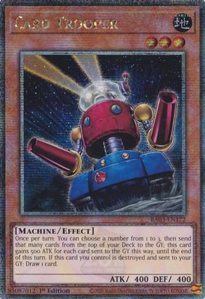 Card Trooper (Quarter Century Secret Rare) [RA03-EN172] Quarter Century Secret Rare - Yu-Gi-Oh! - Card Brawlers | Quebec | Canada |