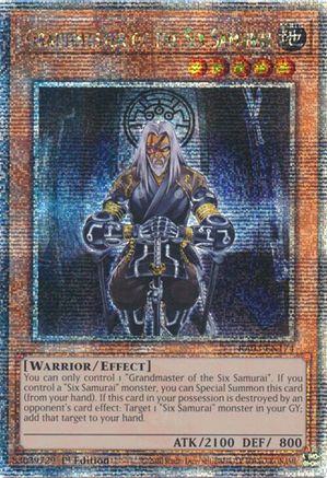Grandmaster of the Six Samurai (Quarter Century Secret Rare) [RA03-EN174] Quarter Century Secret Rare - Yu-Gi-Oh! - Card Brawlers | Quebec | Canada |