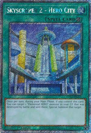 Skyscraper 2 - Hero City (Platinum Secret Rare) [RA03-EN175] Platinum Secret Rare - Yu-Gi-Oh! - Card Brawlers | Quebec | Canada |