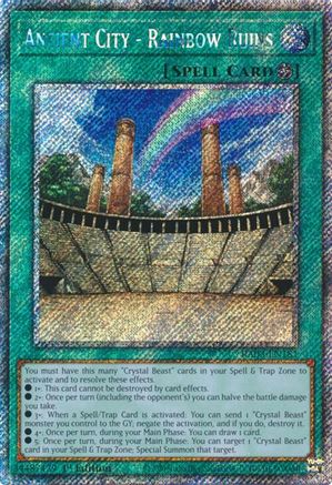 Ancient City - Rainbow Ruins (Platinum Secret Rare) [RA03-EN181] Platinum Secret Rare - Yu-Gi-Oh! - Card Brawlers | Quebec | Canada |