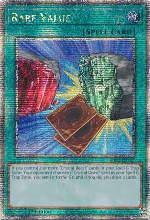 Rare Value (Quarter Century Secret Rare) [RA03-EN182] Quarter Century Secret Rare - Yu-Gi-Oh! - Card Brawlers | Quebec | Canada |