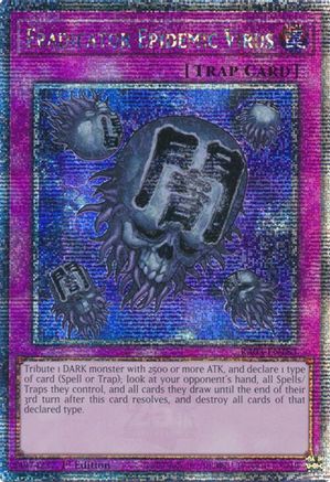 Eradicator Epidemic Virus (Quarter Century Secret Rare) [RA03-EN183] Quarter Century Secret Rare - Yu-Gi-Oh! - Card Brawlers | Quebec | Canada |