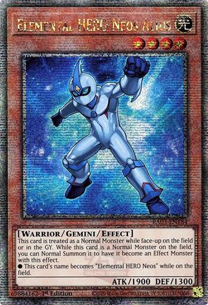 Elemental HERO Neos Alius (Quarter Century Secret Rare) [RA03-EN184] Quarter Century Secret Rare - Yu-Gi-Oh! - Card Brawlers | Quebec | Canada |