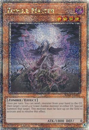 Zombie Master (Quarter Century Secret Rare) [RA03-EN185] Quarter Century Secret Rare - Yu-Gi-Oh! - Card Brawlers | Quebec | Canada |