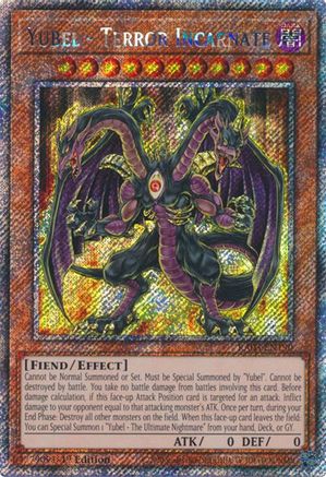 Yubel - Terror Incarnate (Platinum Secret Rare) [RA03-EN190] Platinum Secret Rare - Yu-Gi-Oh! - Card Brawlers | Quebec | Canada |