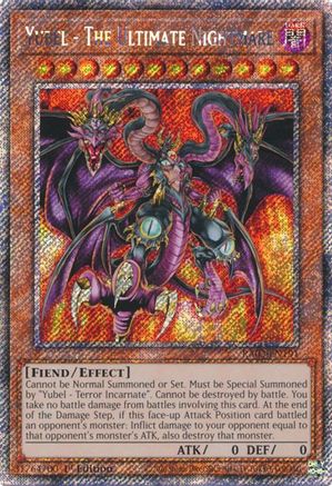 Yubel - The Ultimate Nightmare (Platinum Secret Rare) [RA03-EN191] Platinum Secret Rare - Yu-Gi-Oh! - Card Brawlers | Quebec | Canada |