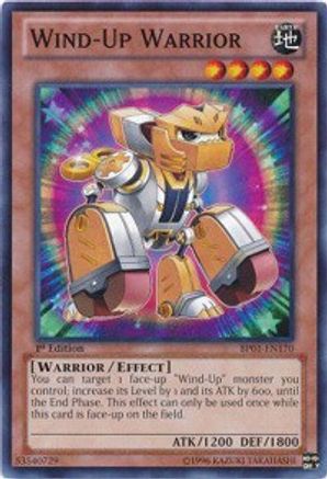 Wind-Up Warrior [BP01-EN170] Common - Yu-Gi-Oh! - Card Brawlers | Quebec | Canada |