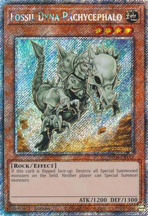 Fossil Dyna Pachycephalo (Platinum Secret Rare) [RA03-EN195] Platinum Secret Rare - Yu-Gi-Oh! - Card Brawlers | Quebec | Canada |