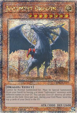 Judgment Dragon (Quarter Century Secret Rare) [RA03-EN196] Quarter Century Secret Rare - Yu-Gi-Oh! - Card Brawlers | Quebec | Canada |