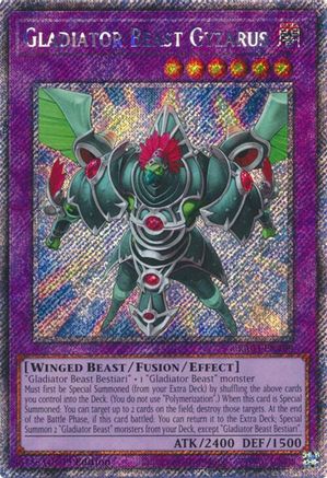 Gladiator Beast Gyzarus (Platinum Secret Rare) [RA03-EN198] Platinum Secret Rare - Yu-Gi-Oh! - Card Brawlers | Quebec | Canada |