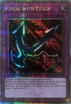 Kunai with Chain (Quarter Century Secret Rare) [RA03-EN204] Quarter Century Secret Rare - Yu-Gi-Oh! - Card Brawlers | Quebec | Canada |