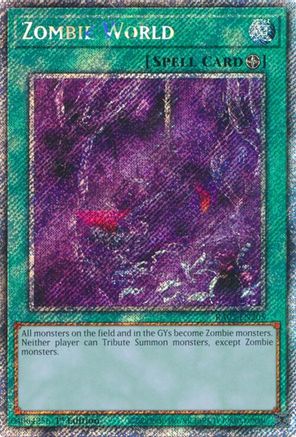 Zombie World (Platinum Secret Rare) [RA03-EN205] Platinum Secret Rare - Yu-Gi-Oh! - Card Brawlers | Quebec | Canada |