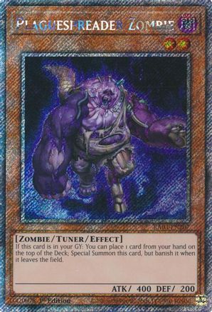 Plaguespreader Zombie (Platinum Secret Rare) [RA03-EN207] Platinum Secret Rare - Yu-Gi-Oh! - Card Brawlers | Quebec | Canada |