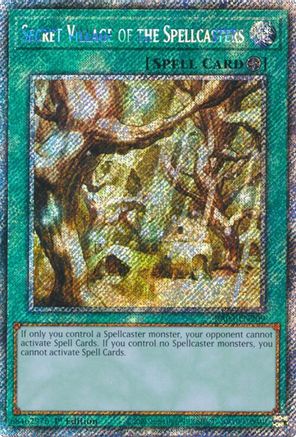 Village secret des lanceurs de sorts (Platine Secret Rare) [RA03-EN209] Platinum Secret Rare 