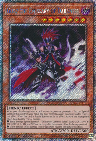 Gorz the Emissary of Darkness (Platinum Secret Rare) [RA03-EN210] Platinum Secret Rare - Yu-Gi-Oh! - Card Brawlers | Quebec | Canada |