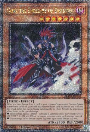 Gorz the Emissary of Darkness (Quarter Century Secret Rare) [RA03-EN210] Quarter Century Secret Rare - Yu-Gi-Oh! - Card Brawlers | Quebec | Canada |