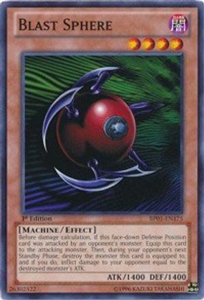 Blast Sphere [BP01-EN175] Common - Yu-Gi-Oh! - Card Brawlers | Quebec | Canada |