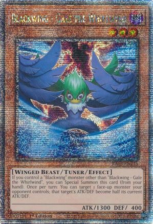 Blackwing - Gale the Whirlwind (Quarter Century Secret Rare) [RA03-EN215] Quarter Century Secret Rare - Yu-Gi-Oh! - Card Brawlers | Quebec | Canada |