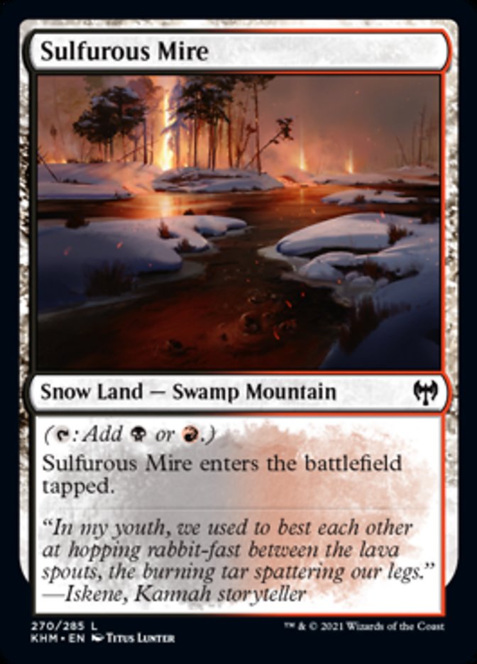 Sulfurous Mire [Kaldheim] - Magic: The Gathering - Card Brawlers | Quebec | Canada |