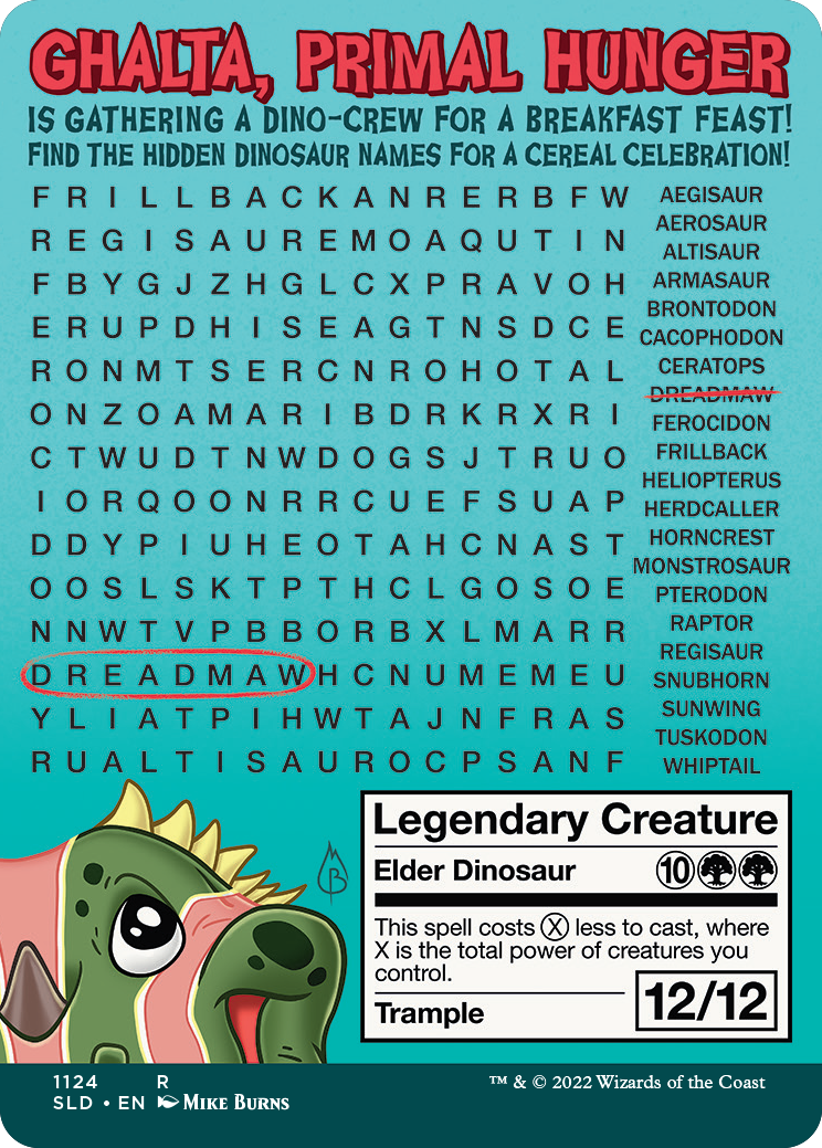 Ghalta, Primal Hunger (Borderless) [Secret Lair Drop Series] - Magic: The Gathering - Card Brawlers | Quebec | Canada |
