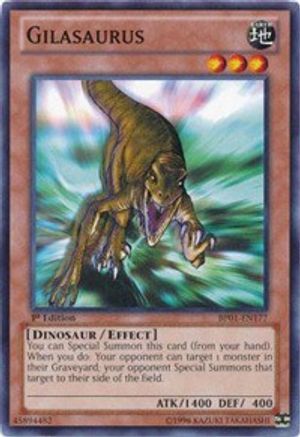 Gilasaurus [BP01-EN177] Common - Yu-Gi-Oh! - Card Brawlers | Quebec | Canada |