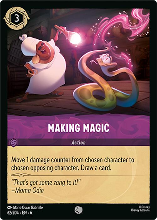 Making Magic (62/204) [Azurite Sea] - Disney - Card Brawlers | Quebec | Canada |