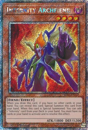 Infernity Archfiend (Platinum Secret Rare) [RA03-EN220] Platinum Secret Rare - Yu-Gi-Oh! - Card Brawlers | Quebec | Canada |