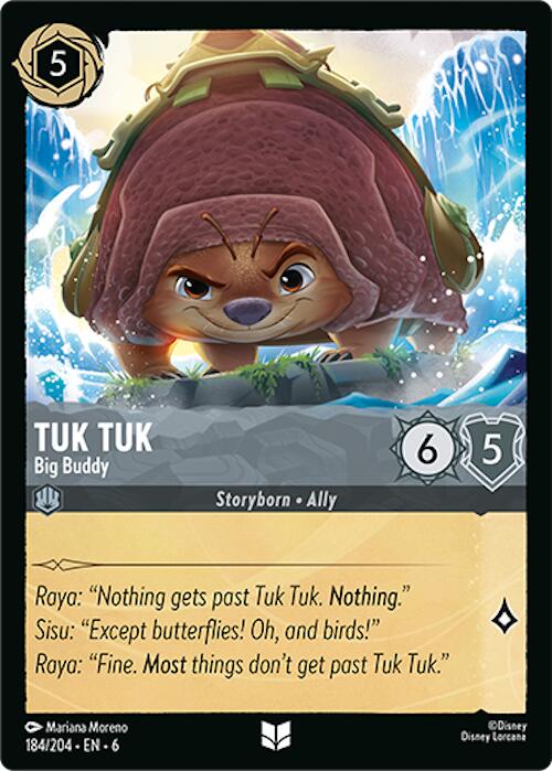Tuk Tuk - Big Buddy (184/204) [Azurite Sea] - Disney - Card Brawlers | Quebec | Canada |