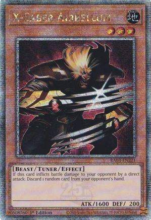 X-Saber Airbellum (Quarter Century Secret Rare) [RA03-EN221] Quarter Century Secret Rare - Yu-Gi-Oh! - Card Brawlers | Quebec | Canada |