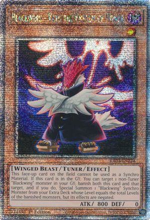 Blackwing - Vayu the Emblem of Honor (Quarter Century Secret Rare) [RA03-EN224] Quarter Century Secret Rare - Yu-Gi-Oh! - Card Brawlers | Quebec | Canada |