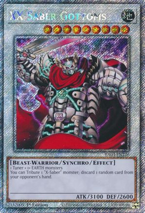 XX-Saber Gottoms (Platinum Secret Rare) [RA03-EN226] Platinum Secret Rare - Yu-Gi-Oh! - Card Brawlers | Quebec | Canada |