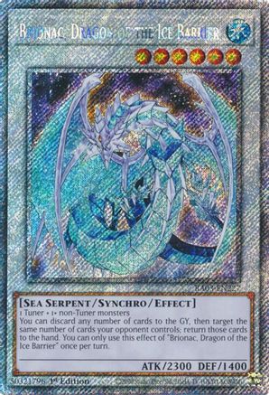 Brionac, Dragon of the Ice Barrier (Platinum Secret Rare) [RA03-EN227] Platinum Secret Rare - Yu-Gi-Oh! - Card Brawlers | Quebec | Canada |