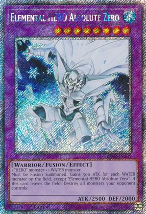 Elemental HERO Absolute Zero (Platinum Secret Rare) [RA03-EN231] Platinum Secret Rare - Yu-Gi-Oh! - Card Brawlers | Quebec | Canada |