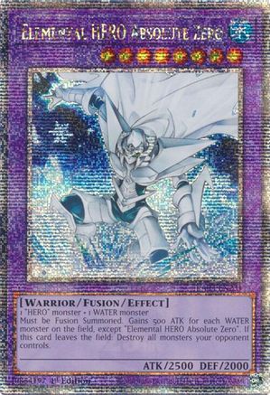 Elemental HERO Absolute Zero (Quarter Century Secret Rare) [RA03-EN231] Quarter Century Secret Rare - Yu-Gi-Oh! - Card Brawlers | Quebec | Canada |