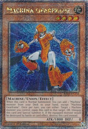 Machina Gearframe (Quarter Century Secret Rare) [RA03-EN234] Quarter Century Secret Rare - Yu-Gi-Oh! - Card Brawlers | Quebec | Canada |