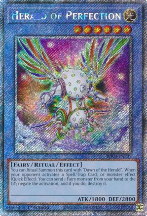Herald of Perfection (Platinum Secret Rare) [RA03-EN237] Platinum Secret Rare - Yu-Gi-Oh! - Card Brawlers | Quebec | Canada |