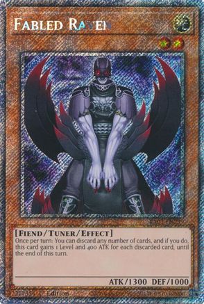 Fabled Raven (Platinum Secret Rare) [RA03-EN239] Platinum Secret Rare - Yu-Gi-Oh! - Card Brawlers | Quebec | Canada |
