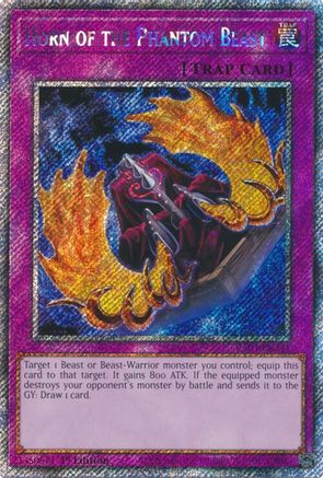 Horn of the Phantom Beast (Platinum Secret Rare) [RA03-EN241] Platinum Secret Rare - Yu-Gi-Oh! - Card Brawlers | Quebec | Canada |