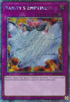 Vanity's Emptiness (Platinum Secret Rare) [RA03-EN246] Platinum Secret Rare - Yu-Gi-Oh! - Card Brawlers | Quebec | Canada |