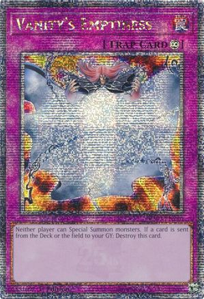 Vanity's Emptiness (Quarter Century Secret Rare) [RA03-EN246] Quarter Century Secret Rare - Yu-Gi-Oh! - Card Brawlers | Quebec | Canada |