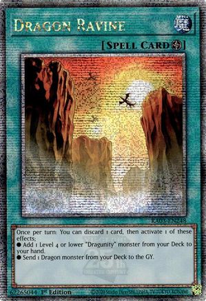 Dragon Ravine (Quarter Century Secret Rare) [RA03-EN248] Quarter Century Secret Rare - Yu-Gi-Oh! - Card Brawlers | Quebec | Canada |