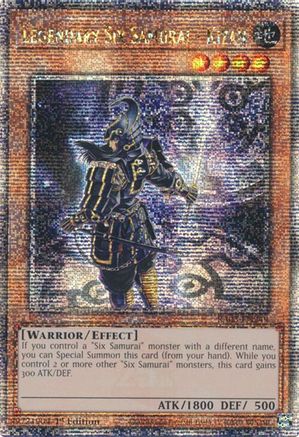 Legendary Six Samurai - Kizan (Quarter Century Secret Rare) [RA03-EN249] Quarter Century Secret Rare - Yu-Gi-Oh! - Card Brawlers | Quebec | Canada |