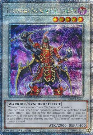 Legendary Six Samurai - Shi En (Quarter Century Secret Rare) [RA03-EN250] Quarter Century Secret Rare - Yu-Gi-Oh! - Card Brawlers | Quebec | Canada |