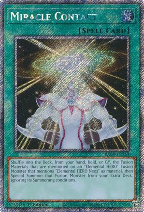 Miracle Contact (Platinum Secret Rare) [RA03-EN253] Platinum Secret Rare - Yu-Gi-Oh! - Card Brawlers | Quebec | Canada |