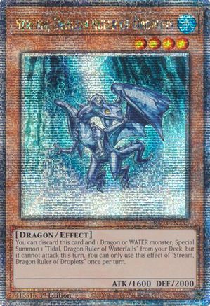 Stream, Dragon Ruler of Droplets (Quarter Century Secret Rare) [RA03-EN255] Quarter Century Secret Rare - Yu-Gi-Oh! - Card Brawlers | Quebec | Canada |