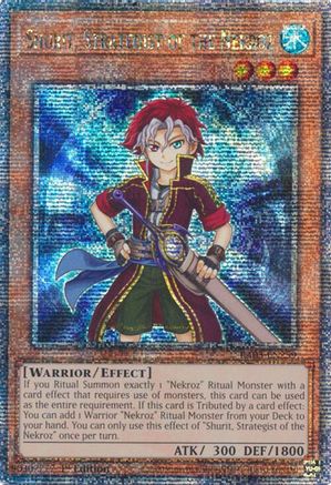 Shurit, Strategist of the Nekroz (Quarter Century Secret Rare) [RA03-EN259] Quarter Century Secret Rare - Yu-Gi-Oh! - Card Brawlers | Quebec | Canada |
