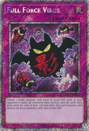 Full Force Virus (Platinum Secret Rare) [RA03-EN267] Platinum Secret Rare - Yu-Gi-Oh! - Card Brawlers | Quebec | Canada |