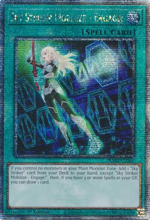 Sky Striker Mobilize - Engage! (Quarter Century Secret Rare) [RA03-EN269] Quarter Century Secret Rare - Yu-Gi-Oh! - Card Brawlers | Quebec | Canada |
