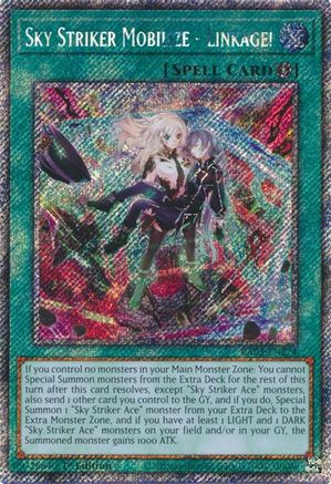 Sky Striker Mobilize - Linkage! (Platinum Secret Rare) [RA03-EN274] Platinum Secret Rare - Yu-Gi-Oh! - Card Brawlers | Quebec | Canada |